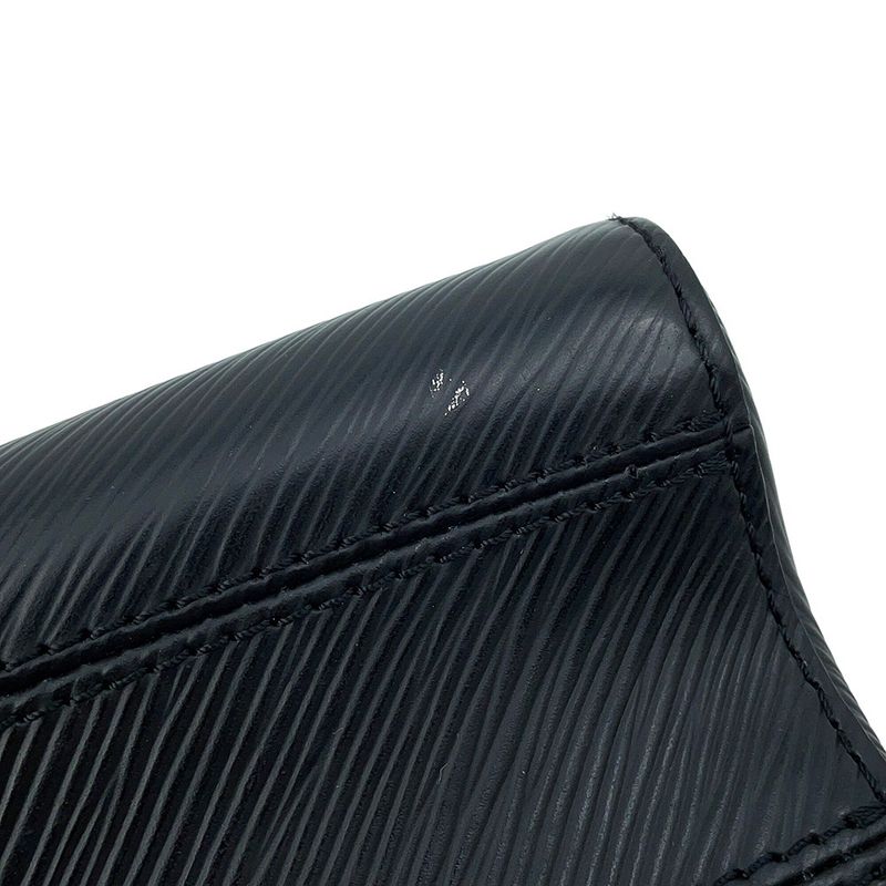 Louis Vuitton Shoulder Bag Epi Monogram Twist MM 2-Way Black Noir