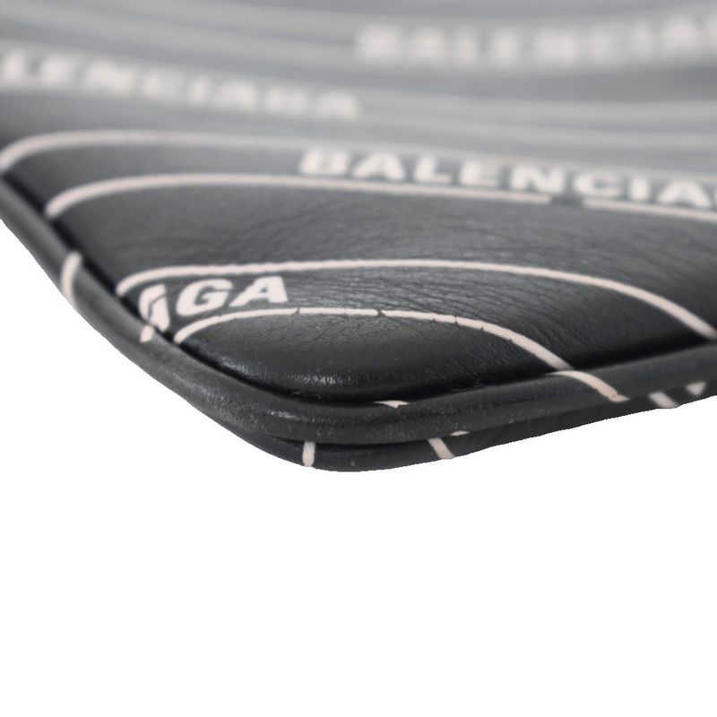 Balenciaga Clutch Logo Black