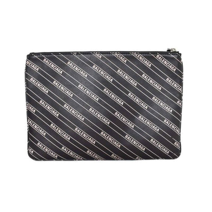 Balenciaga Clutch Logo Black