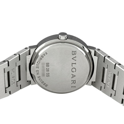 Bvlgari Diamond Watch SS Quartz Black