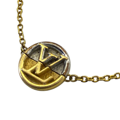 Louis Vuitton Bracelet L to Monogram Gold Silver