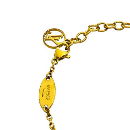 Louis Vuitton Bracelet L to Monogram Gold Silver