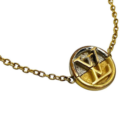 Louis Vuitton Bracelet L to Monogram Gold Silver