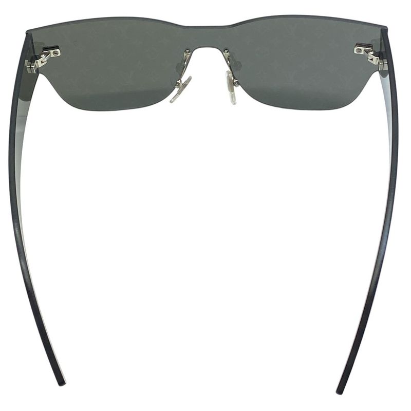 Louis Vuitton Sunglasses LV City Mask Monogram Black Plastic 146 0