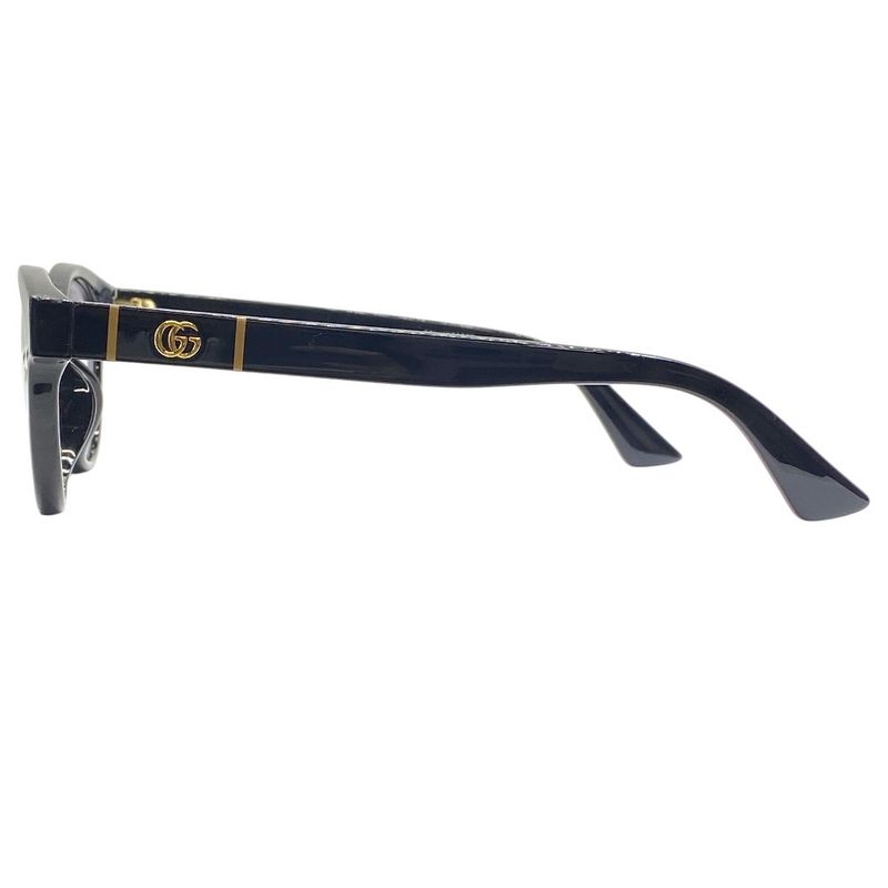 Gucci GG Interlocking Sunglasses Wellington Eyewear Plastic Black