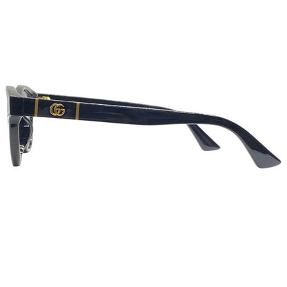 Gucci GG Interlocking Sunglasses Wellington Eyewear Plastic Black