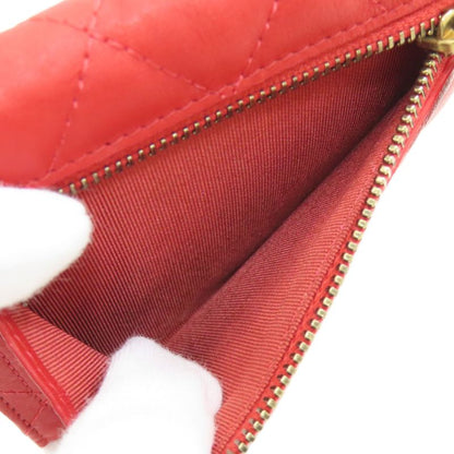 Chanel 2.55 Quilted Compact Wallet Gold Bifold