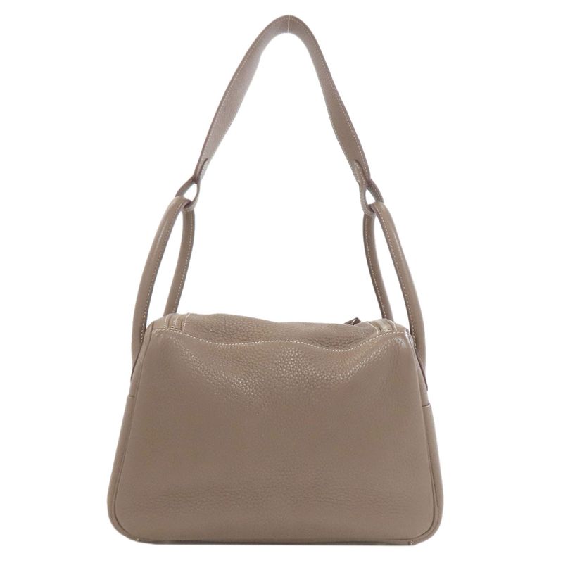 Hermes Lindy 26 Etoupe Silver Handbag