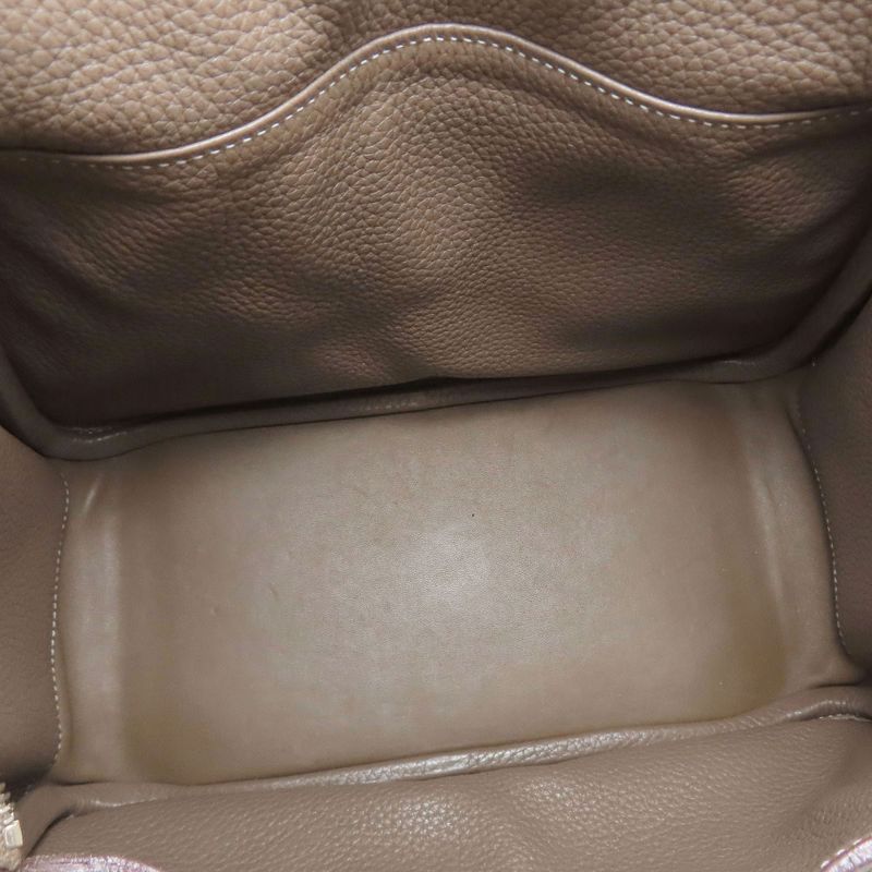 Hermes Lindy 26 Etoupe Silver Handbag