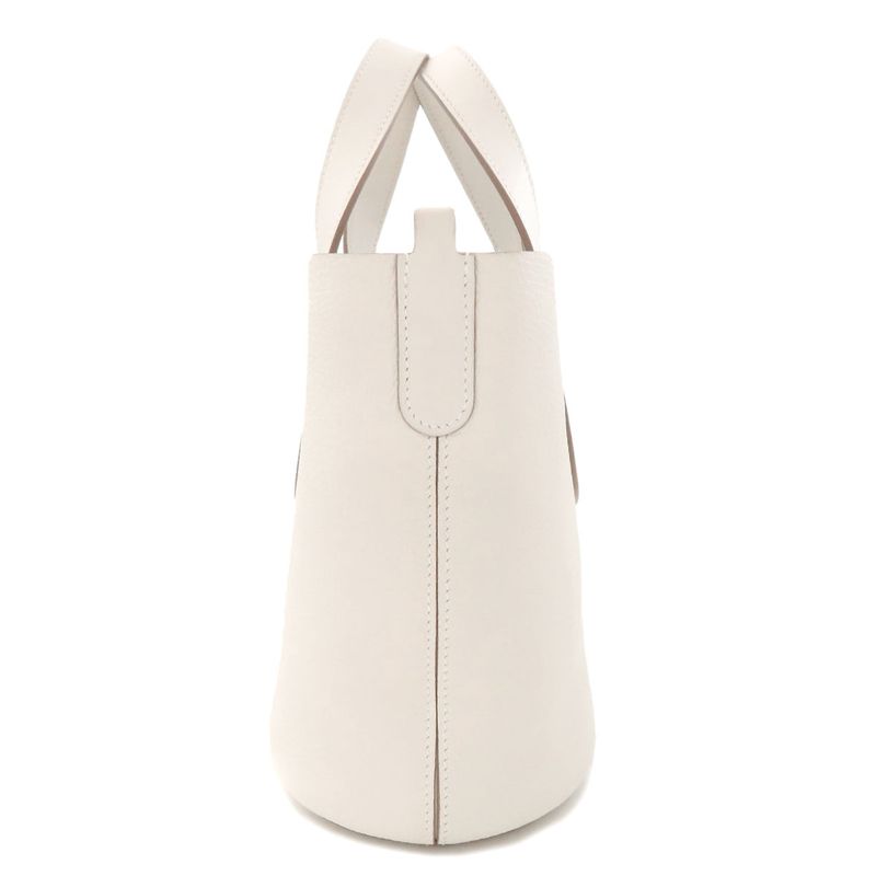 Hermes in the Loop 18 Gold Handbag