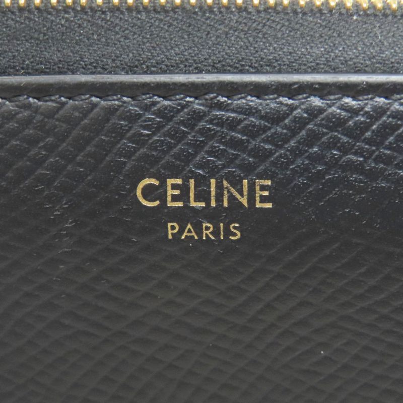 Celine Zip Around Wallet Leather
