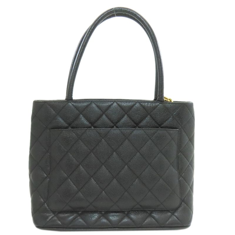 Chanel Medallion Tote Gold Grained Calfskin