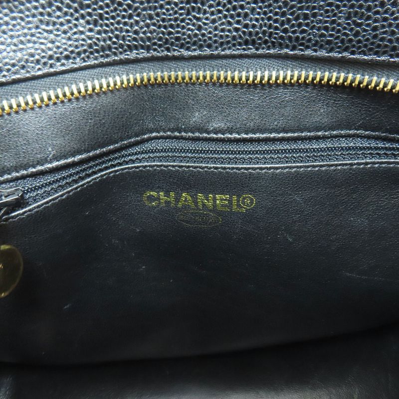 Chanel Medallion Tote Gold Grained Calfskin