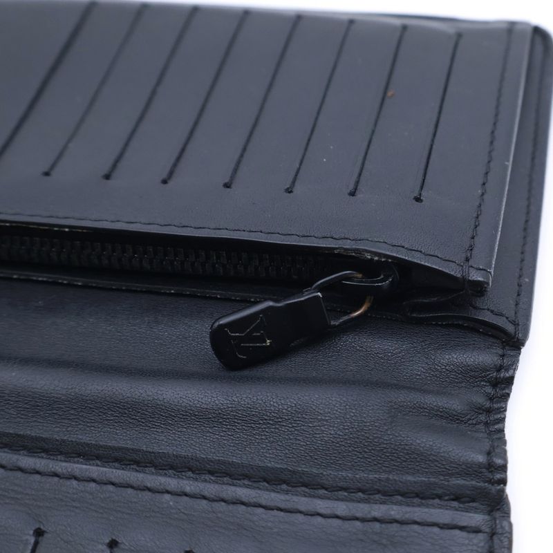 Louis Vuitton Monogram Shadow Portefeuille Brother Wallet Black