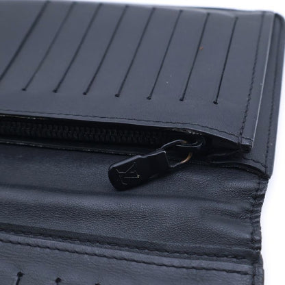 Louis Vuitton Monogram Shadow Portefeuille Brother Wallet Black