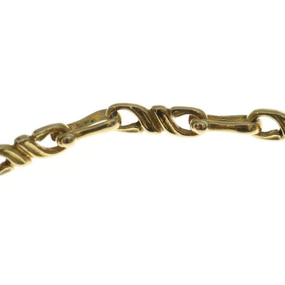 Hermes Vintage Twist Chain Bracelet 18K Gold