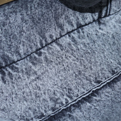 Chanel 19 Flap Shoulder Bag Gray Denim