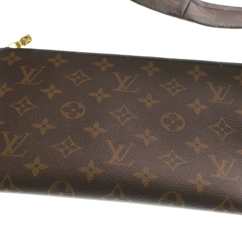 Louis Vuitton Atlantis GM Monogram Leather Shoulder Bag Gold