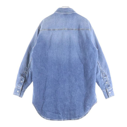 Gucci Washed Organic Denim Shirt Jacket Indigo