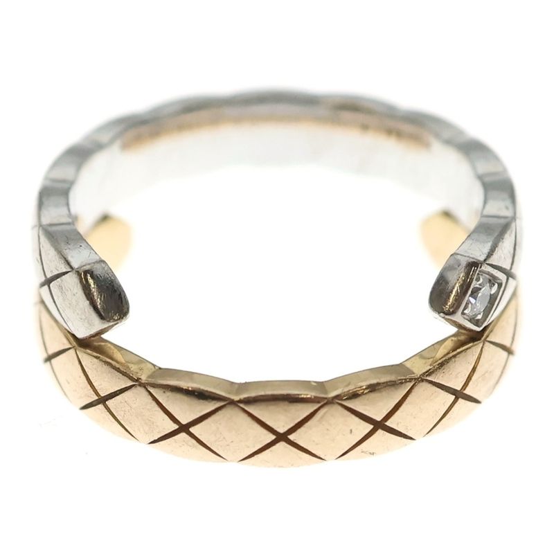 Chanel Coco Crush Diamond Ring Gold 46