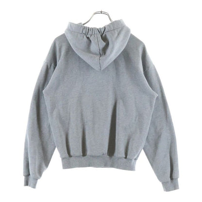 Celine Loose Sweatshirt in Cotton Fleece Drawstring Hoodie Pullover