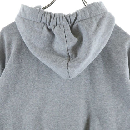 Celine Loose Sweatshirt in Cotton Fleece Drawstring Hoodie Pullover