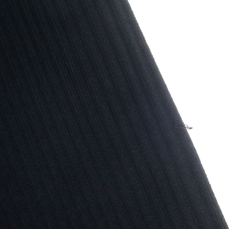 Balenciaga High Neck Long Sleeve Sweater Black