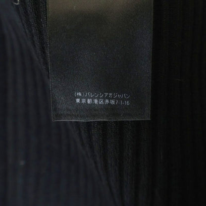Balenciaga High Neck Long Sleeve Sweater Black