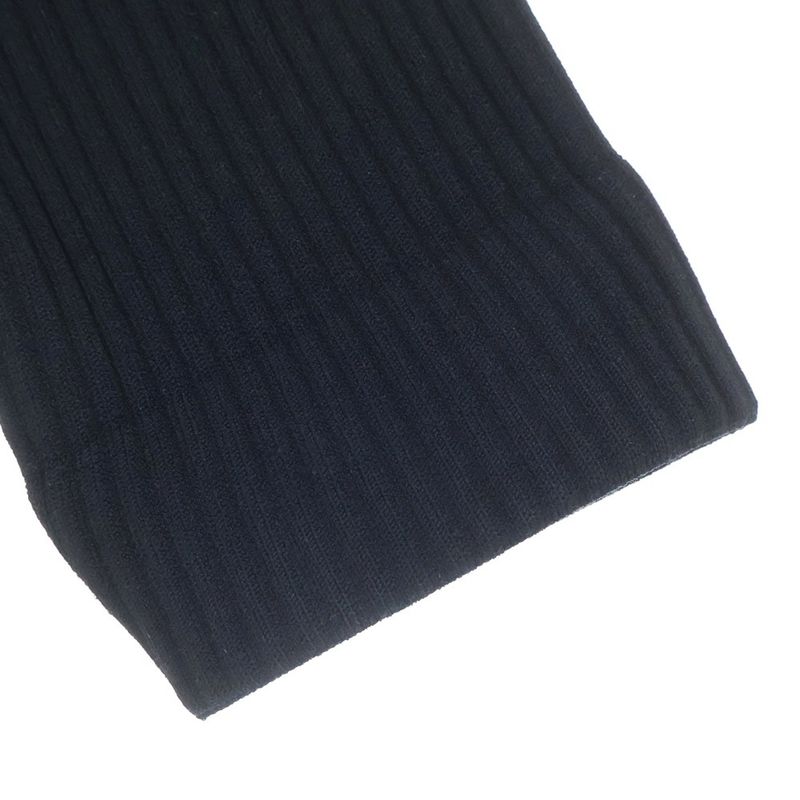 Balenciaga High Neck Long Sleeve Sweater Black