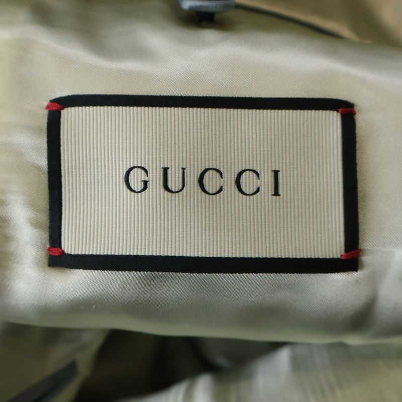 Gucci Tailored Jacket Black Wool Silk