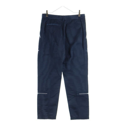 Dior Homme Satin Zip Cargo Pants Navy