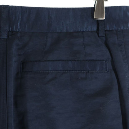 Dior Homme Satin Zip Cargo Pants Navy