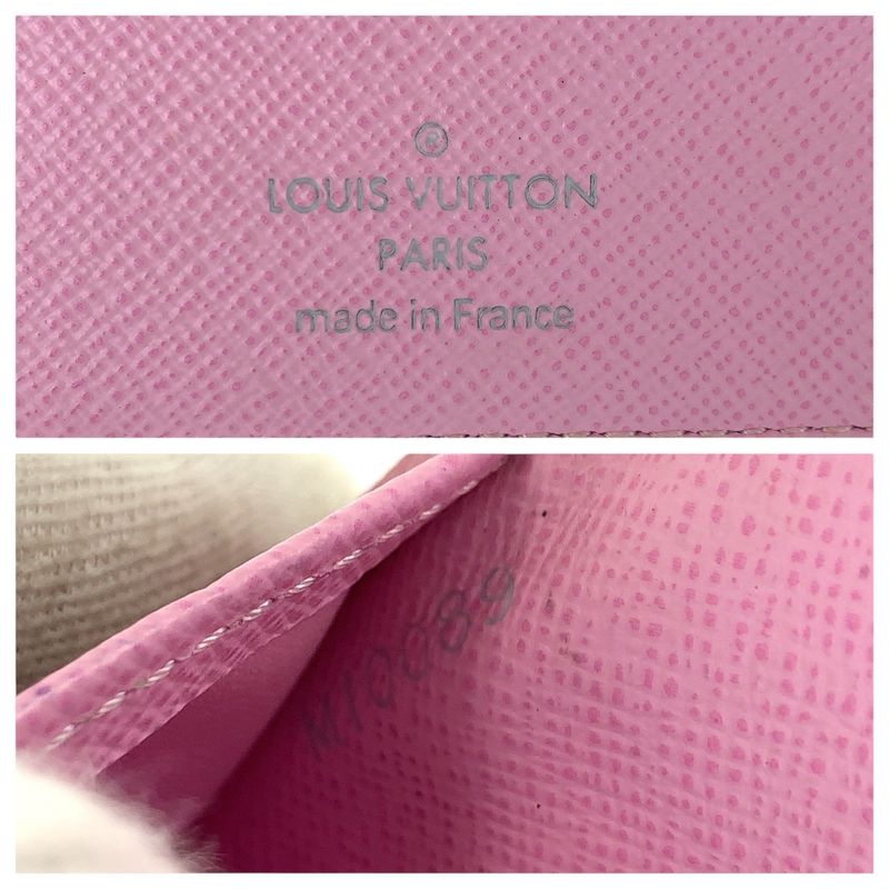Louis Vuitton Monogram Multicolor Portefeuille Eugenie White Gold