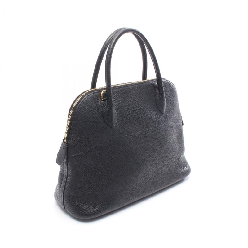 Hermes Handbag Bolide 31 Black Leather