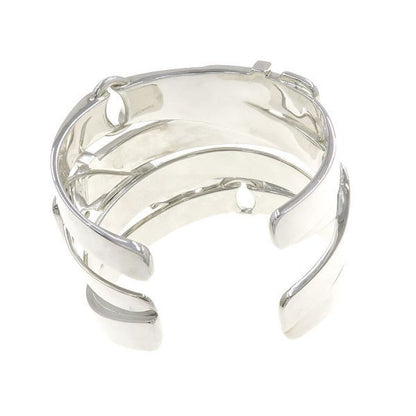 Hermes Bangle Debride Silver