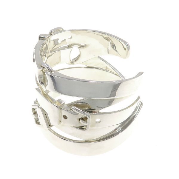 Hermes Bangle Debride Silver