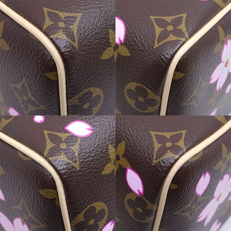 Louis Vuitton Speedy Bandouliere 25 Monogram Takashi Murakami Handbag