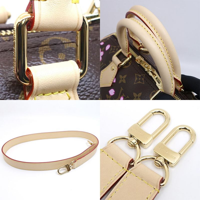 Louis Vuitton Speedy Bandouliere 25 Monogram Takashi Murakami Handbag