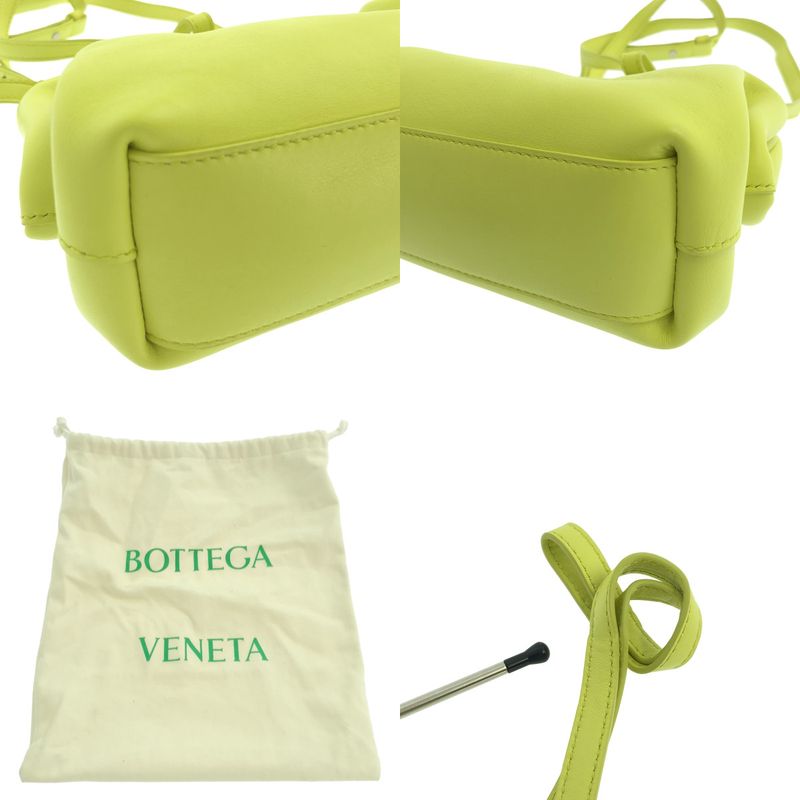 Bottega Veneta Triangle Point Small Shoulder Bag Yellow