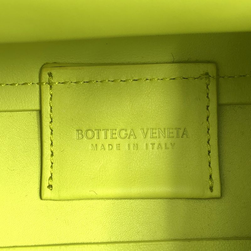 Bottega Veneta Triangle Point Small Shoulder Bag Yellow
