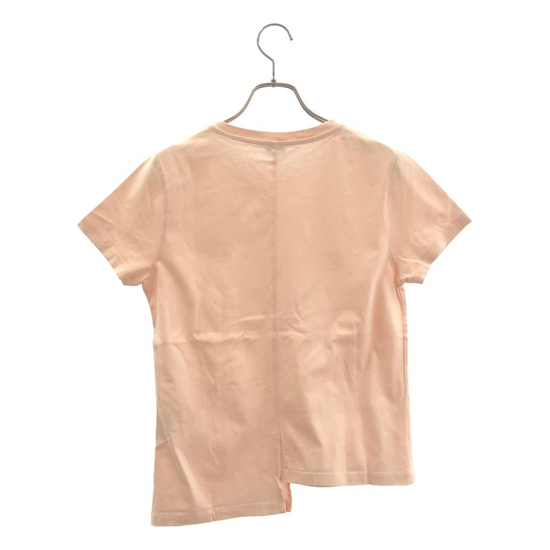 Loewe Anagram Asymmetric T-Shirt S Pink