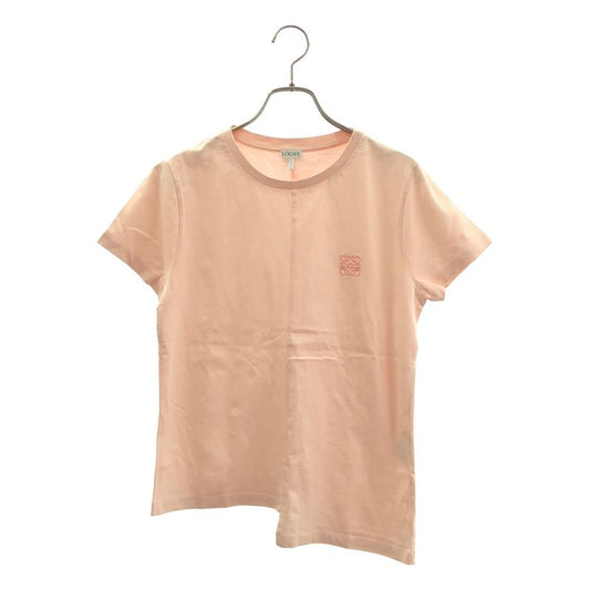 Loewe Anagram Asymmetric T-Shirt S Pink