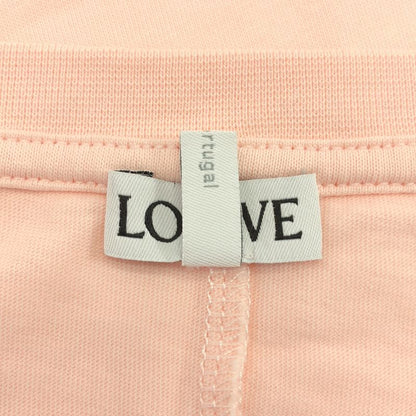 Loewe Anagram Asymmetric T-Shirt S Pink