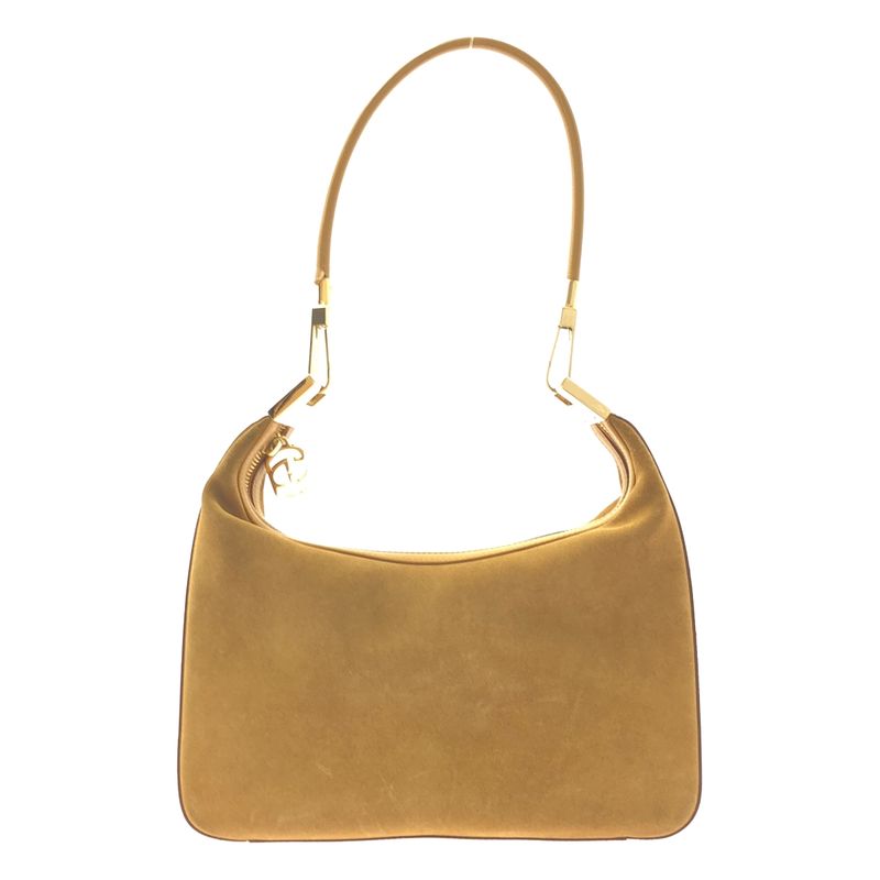 Gucci Suede Shoulder Bag Camel