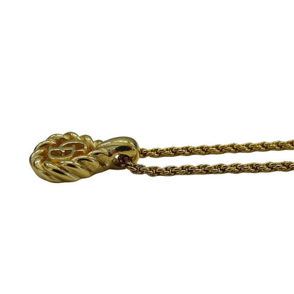 Dior Necklace Logo Gold