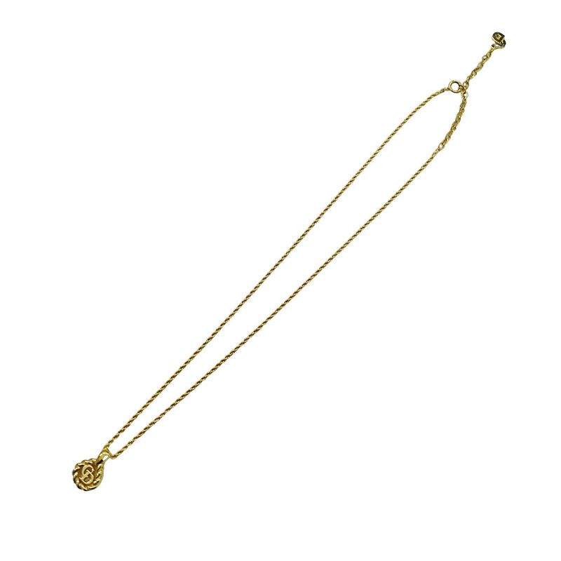 Dior Necklace Logo Gold
