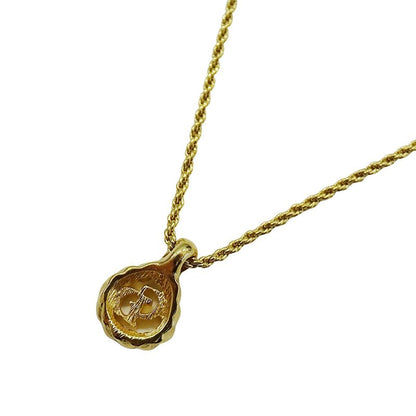 Dior Necklace Logo Gold