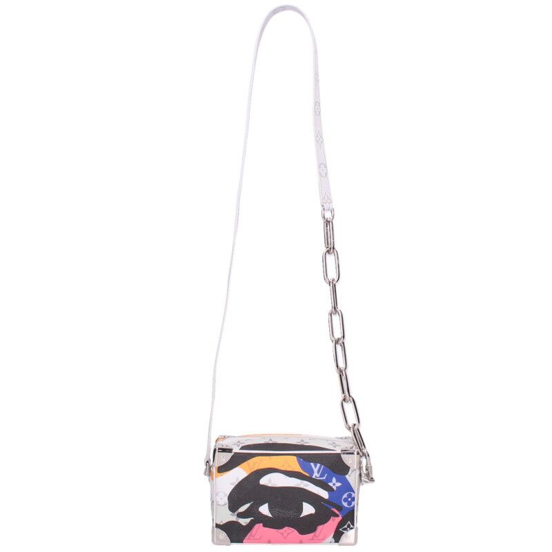 Louis Vuitton Mini Soft Trunk LV Portrait Canvas Shoulder Bag