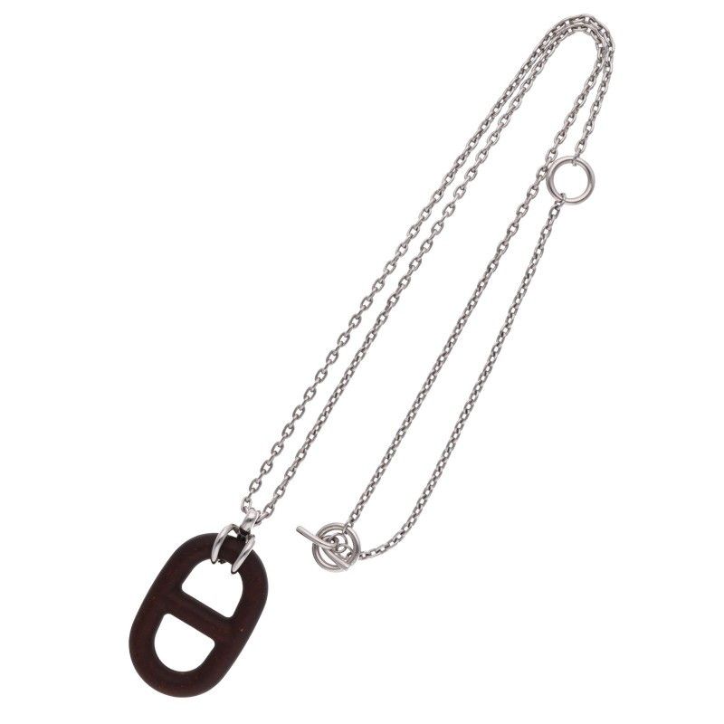 Hermes Chaine D'ancre Vulcanium Necklace