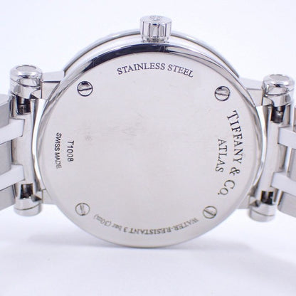 Tiffany & Co. Atlas Quartz Watch White Ceramic SS Dial